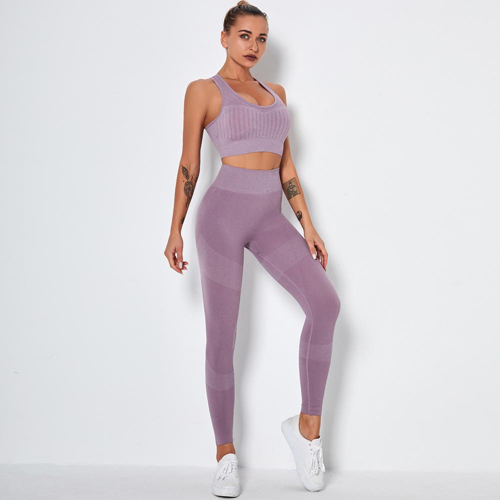 Two-piece Gym Set with Leggings